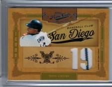 2008 Playoff Prime Cuts Tony Gwynn Icons Jersey #'ed 03/25