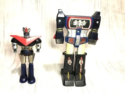 MN2 Trider G7 Great Mazinger Grande Mazinga Robot Japan Vintage Diecast - Immagine 1 di 4