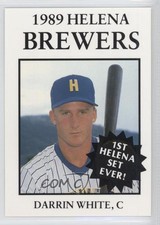 1989 Sport Pro Helena Brewers Darrin White #25