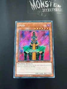 YUGIOH JINZO SECRET RARE GESCHWINDIGKEITSDUELL SBCB-DE147 1.AUFLAGE - Bild 1 von 2