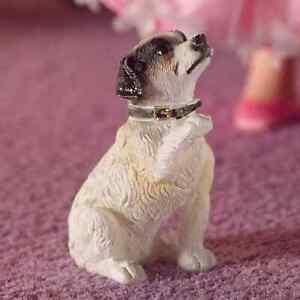 DOLLS HOUSE 1/12 SCALE JACK RUSSELL TERRIER  RESIN FIGURE
