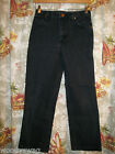 Wrangler Black Jeans 100% Cotton USA Size 28 by 26 Been hemmed
