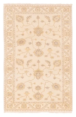 Hand Knotted Area Rug 3'2" x 4'11" Traditional Oriental Wool Carpet - Image 1 of 4