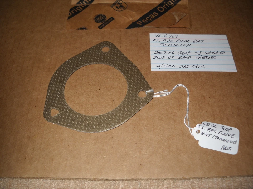 Junta de brida de tubo de escape Jeep Mopar 2002-2006 nuevo de stock con 4,0 L Foto 1 de 1