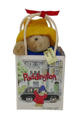 Eden Gift Paddington Bear Plush in Gift Bag - Image 1 of 4