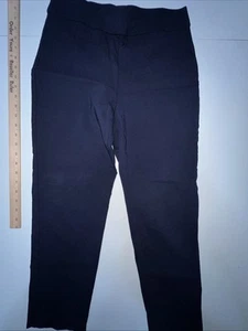 Alfred Dunner Petit stretch pants 6P elastic Waist, dark blue pockets - Picture 1 of 12