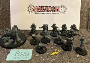 Warhammer 40k Astra Militarum Cadian Shock Troops Squad Con Equipo de Armas Pesadas - Imagen 1 de 1