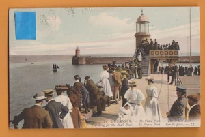 Puerto de Guernsey - San Pedro.   c 1910.    Postal Louis Levy, nº 24 - Imagen 1 de 1