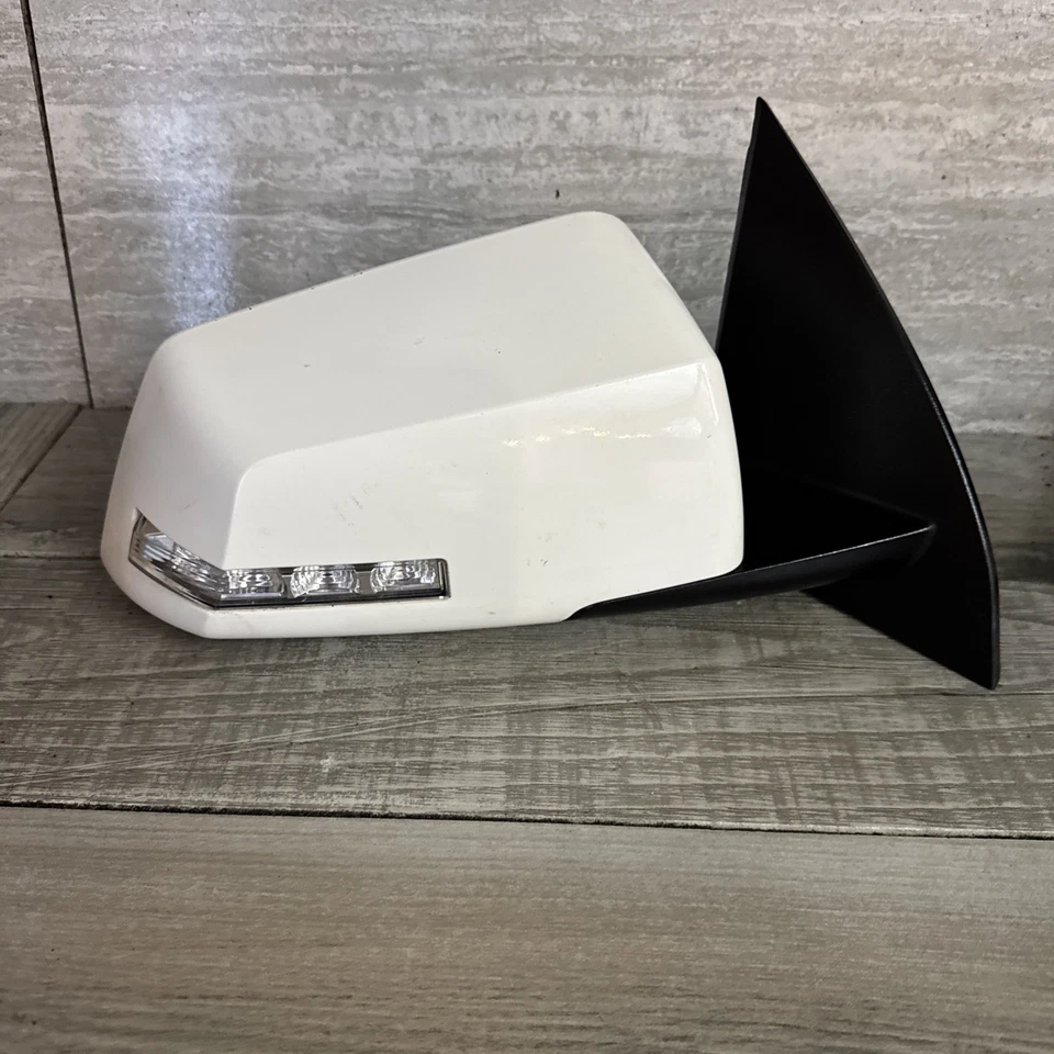 🇺🇸 Espejo retrovisor lateral derecho GMC Acadia 2007-2014 pasajero intermitente blanco térmico Foto 1 de 4