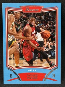 Dwyane Wade 2008 Bowman #100 Blu /499 - Calore - Foto 1 di 2