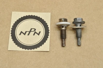 Винтажный оригинальный производитель Yamaha CT2 CT3 DS6 HS1 HT1 LS2 R3 TA125 YCS1 YR1 YR2 YM1 банджо болт Qty2 - Изображение 1 из 3