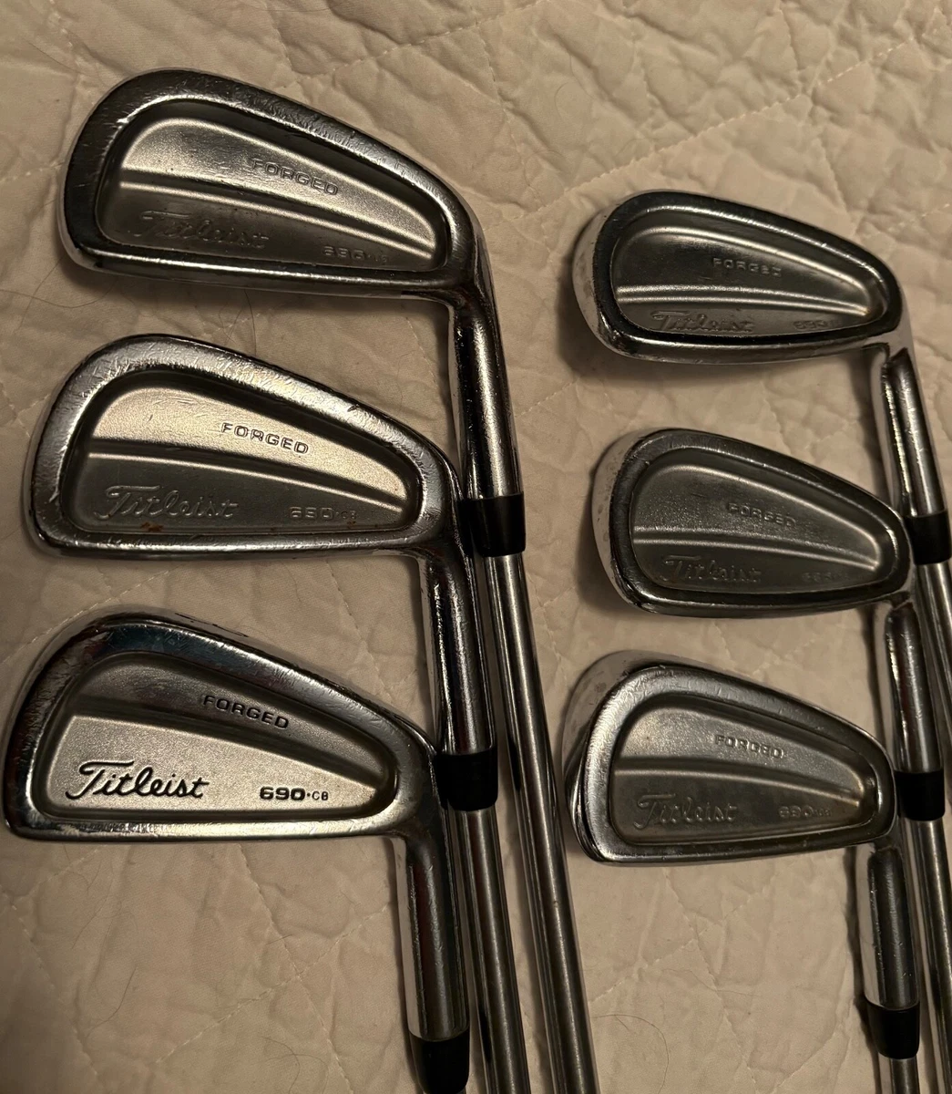 Titleist 690CB レフティーアイアン　3、4、5、6、8、9、P Titleist 690-CB Forged 9 iron w/ Steel Dynamic Gold Stiff - Clubs