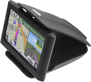 Montaje en tablero GPS [Base negra mate] para Garmin Nuvi Drive Dezl Drivesmart, Tomtom, - Imagen 1 de 12