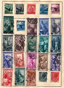 Worldwide ITALY Very Fine Used Stamps Hinged on List # 94 - Picture 1 of 1