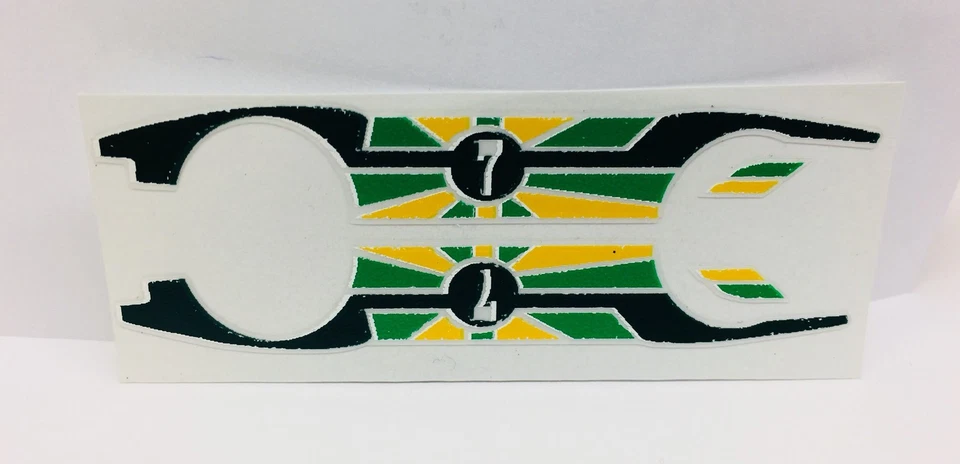 Hot Wheels Redline (HEAVY CHEVY SUPER CHROMES) ~ JUEGO DE CALCOMANÍAS ~ PELAR Y PEGAR Foto 1 de 1