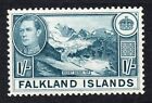 Falkland Islands 1938 1sdull blue SG *158b M/Mint * SEE DESCRIPTION (my ref. B)
