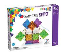 Magna-Tiles 40 Piece Freestyle Set, The Original, Award-Winning Magnetic Buildin