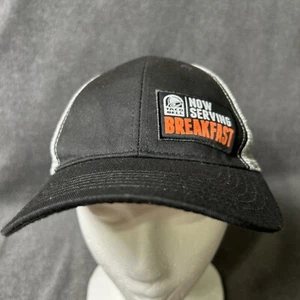 Taco Bell "Now Serving Breakfast" Snapback Adjustable Employee Hat Cap - Picture 1 of 8
