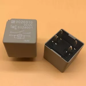 2pcs GM 9026316 Automotive Relay 12VDC 4 Pins - Picture 1 of 1