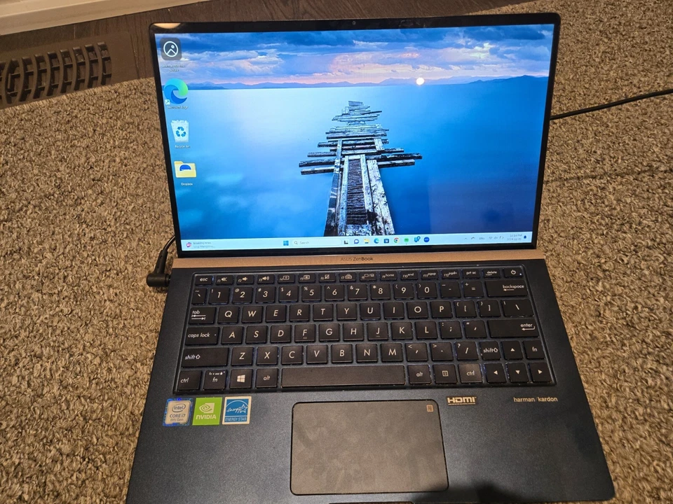 ASUS ZenBook 13 Ultra-Slim Durable Laptop 13.3â€ FHD Wideview, Intel Core... - Image 1 of 4