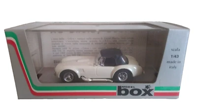 AC SHELBY COBRA MODEL BOX SCALA 1/43 - Immagine 1 di 3