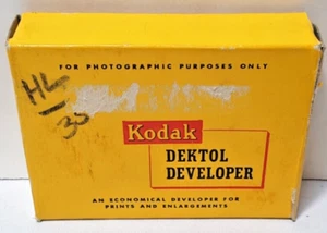 Kodak Dektol Developer Vintage Package with 3 Double-Powder Envelopes, Free Ship - Picture 1 of 5