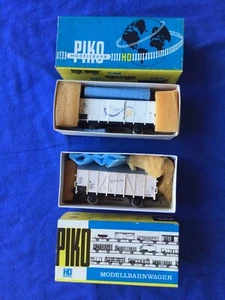 Vintage Piko HO scale , Rolling stock Train Carriage x2 Boxed. Lot 1. - Picture 1 of 1