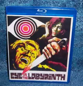 NEW RARE OOP CODE RED EYE IN THE LABYRINTH HORROR GIALLO MOVIE BLU RAY 1972 - Imagen 1 de 2