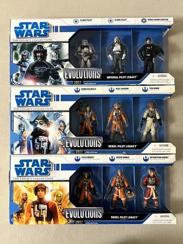 Star Wars Legacy Collection Evolutions Rebel Imperial Pilot Legacy series 2 Cover