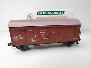 Vagón de paquetes Bremen Gkklms 207 en H0 de modelos de Sajonia 0 en embalaje original - Imagen 1 de 5