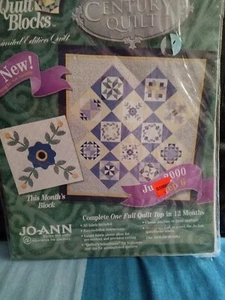 JoAnn Century Quilt June 2000 Quilt Block Kit-MIOP - Picture 1 of 2