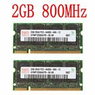 4GB 4G 2x 2GB 1GB PC2-6400 DDR2 CL6 200Pin SO-DIMM Laptop Memory For Hynix LOT