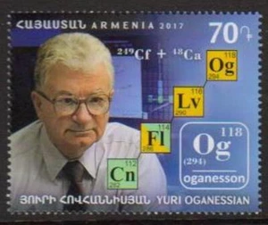ARMENIA Cat#838 Yuri Oganessian Chemist Scott #1126 - Picture 1 of 1