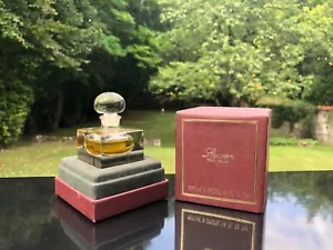 RARE FLACON PARFUM CRISTAL - PARFUM 7 ML - COFFRET - Foto 1 di 4