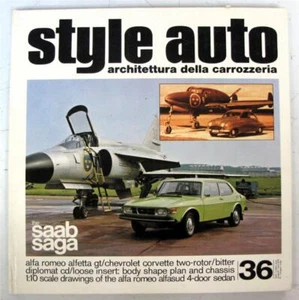 STYLE AUTO Bimonthly Architettura Della Carrozzeria Car Book #36 Alfa Romeo - Picture 1 of 9