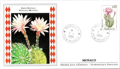 Monaco  FDC 1994 Echinopsis Multiplex Exotic Garden - A03265 - Image 1 of 2
