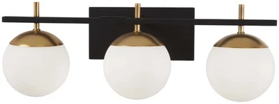 Kovacs P1353-618 Alluria 3 Light 24"W Bathroom Vanity Light - Gold - Image 1 of 4