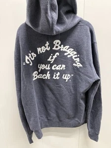 Muhammad Ali Center – “Its Not Braggin” Hoodie Roots of Fight Pullover Medium - Picture 1 of 3