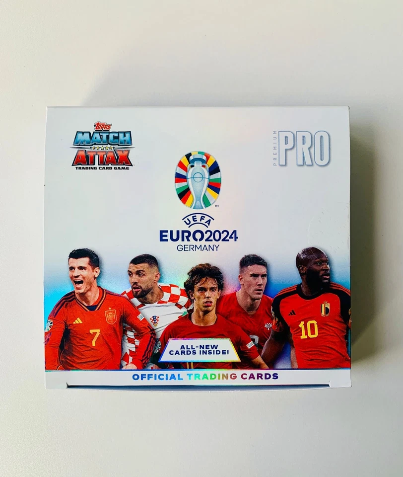 Topps UEFA EURO 2024 Match Attax Trading Cards Premium Pro Box / Display NEU OVP