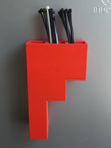 3d Printed Cable Tie Holder Zip Tie Storage Magnetic Organiser Container UK - Picture 1 of 3
