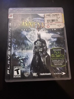  Batman: Arkham Asylum -- Game of the Year Edition (Sony PlayStation 3, 2010) - Image 1 of 4
