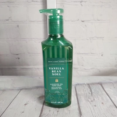 Jabón de manos gel limpiador Bath & Body Works VANILLA BEAN NOEL NUEVO Foto 1 de 2