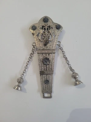 Ancien Clavier Ou Chatelaine - Photo 1/3