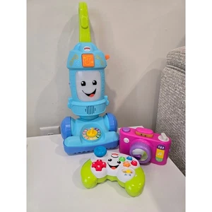 Fisher Price Juguete para Risa y Aprender Juego de Controlador de Cámara Aspiradora Juguetes de Aprendizaje para Niños - Imagen 1 de 3