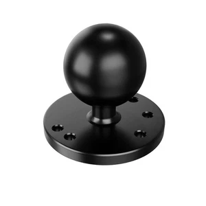 Aluminum Alloy AMPS Hole Round Plate Fit For HE 1.5 Inch Ball Mount With - Picture 1 of 6