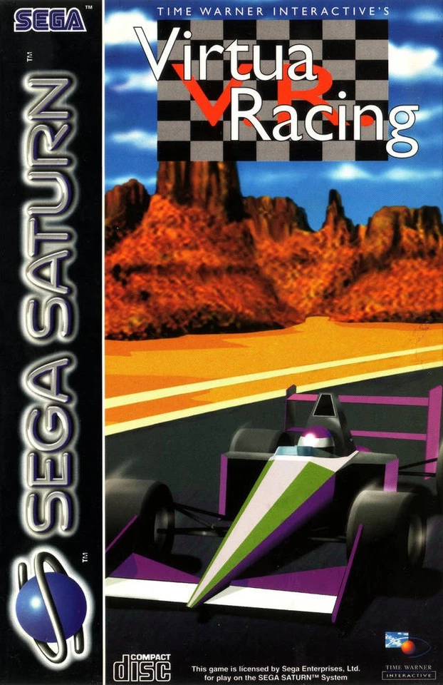 Virtua Racing - Sega Saturn Racing Video Game Boxed - Image 1 of 1