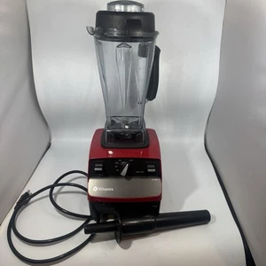 Vitamix Blender 6000 60oz Pitcher with Pusher Tested Works Red - Picture 1 of 6