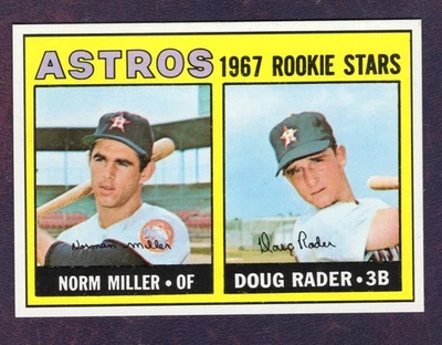 1967 TOPPS ATROS 1967 ROOKIE STARS #412  NM-MT OR BETTER HI-GRADE ! - Image 1 of 2