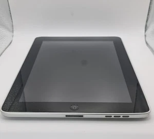 Apple iPad 1st Generation A1219 Wi-Fi 9.7" 64GB Space Grey Tablet IOS 5.1.1 - Picture 1 of 5