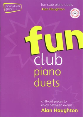 Fun Club Piano Duets, Grade 1-2 with CD  Alan Haughton - Image 1 of 2